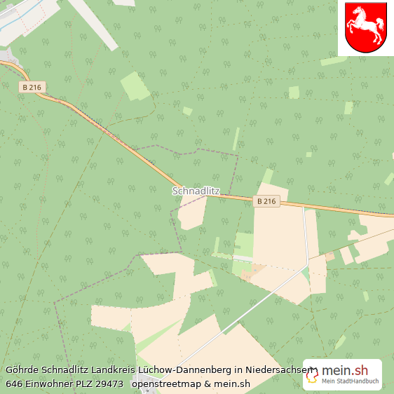 Ghrde Schnadlitz  Lageplan